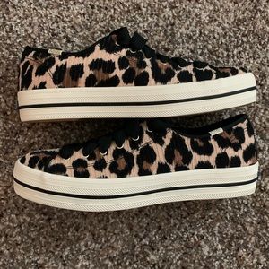 Kate Spade Cheetah Print Keds